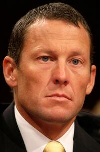 Lance Armstrong at the Senate Hearing On Cancer.