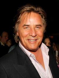 Don Johnson at the WB Network stars party at the Cabana Club.