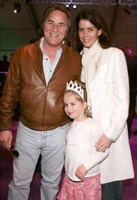Don Johnson, Afterton Grace Johnson and Kelley Johnson at the after party of the premiere of "The Ice Princess."