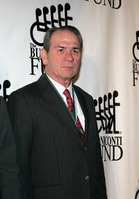 Tommy Lee Jones at the Great Sports Legends Dinner at the Waldorf Astoria.