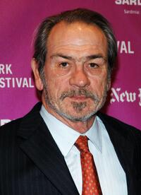 Tommy Lee Jones at the New York Film Festival screening of "No Country for Old Men".