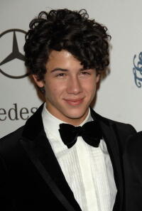 Nick Jonas at the 30th anniversary Carousel of Hope Ball to benefit the Barbara Davis center for childhood diabetes.