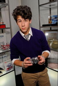 Nick Jonas at the Official Silver Spoon Gifting Lounge during the 2008 American Music Awards.