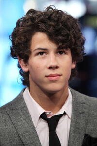 Nick Jonas at the MTV's Total Request Live.