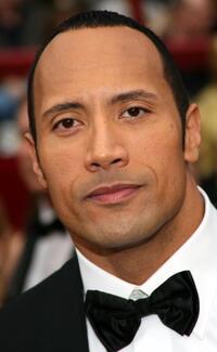 Dwayne Johnson at the 80th Annual Academy Awards.