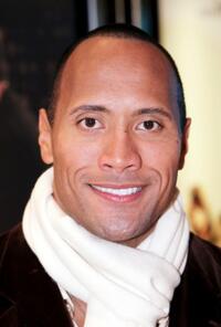 Dwayne Johnson at the UK premiere of "Be Cool."