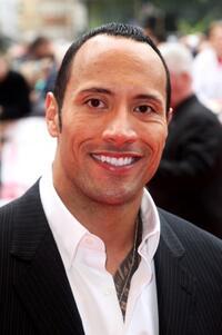 Dwayne Johnson at the UK Charity premiere of "The Game Plan."