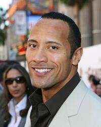 Dwayne Johnson at the Hollywood premiere of "The Game Plan."