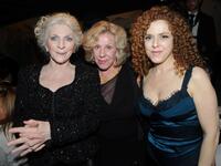 Judy Collins, Erica Jong and Bernadette Peters at the Collins' 70th birthday party.
