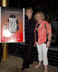 Jane Fonda and Erica Jong at the New York premiere of "Pray The Devil Back To Hell" during the 2008 Tribeca Film Festival.