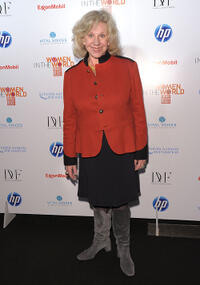 Erica Jong at the Women In The World: Stories and Solutions Global Summit in New York.