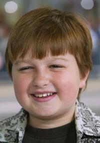 Angus T. Jones at the premiere of "The Polar Express."