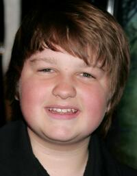 Angus T. Jones at the premiere of "The Spiderwick Chronicles."