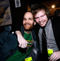Writer Andrew Dickler and Ben York Jones at the premiere of "Douchebag" during the 2010 Sundance Film Festival.