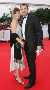 Sandya Mierswa and Christian Kahrmann at the Deutscher Filmpreis, the German Film Awards.