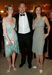 Katja Proxauf, Christian Kahrmann and Yutah Lorenz at the after party of the German Film Awards.