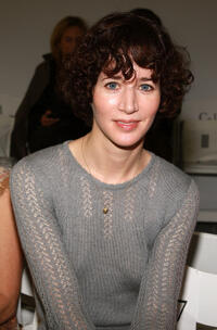 Miranda July at the Rodarte Spring 2009 fashion show during the Mercedes-Benz Fashion Week in New York.