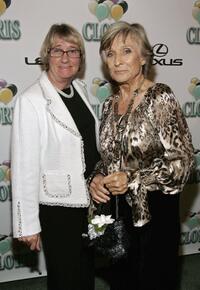 Kathryn Joosten and Cloris Leachman at the celebration of Cloris Leachman's 60 years in show business.