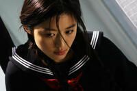 Gianna Jun as Saya in "Blood: The Last Vampire."
