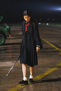 Gianna Jun as Saya in "Blood: The Last Vampire."