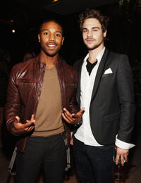 Michael B. Jordan and Grey Damon at the 2011 Entertainment Weekly And Women In Film Pre-Emmy party in California.