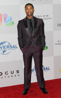 Michael B. Jordan at the NBC Universal's 69th Annual Golden Globe Awards after party in California.