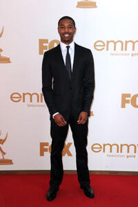 Michael B. Jordan at the 63rd Annual Primetime Emmy Awards in California.