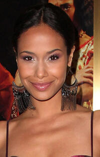 Shannon Kane at the opening night of "The Color Purple" in California.