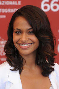 Shannon Kane at the photocall of "Brooklyn's Finest" during the 66th Venice Film Festival.