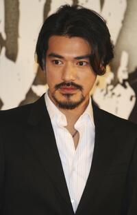 Takeshi Kaneshiro at the premiere of "Confession of Pain."
