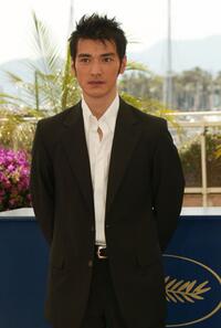 Takeshi Kaneshiro at the "House of Daggers" photocall at Palais de Fesvial during the 57th Annual International Cannes Film Festival.
