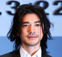 Takeshi Kaneshiro at the Japan premiere of "Sweet rain."