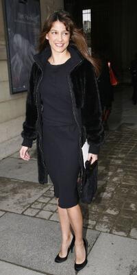 Maria Jurado at the Louis Vuitton Ready-to-Wear A/W 2009 fashion show during the Paris Fashion Week.