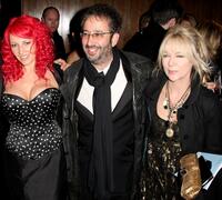 Jane Goldman, David Baddiel and Morwenna Banks at the Orange British Academy Film Awards.