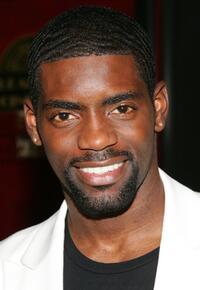Nicoye Banks at the premiere of "Invincible."