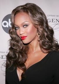 Tyra Banks at the screening of "Oprah Winfreys Legends Ball."
