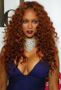 Tyra Banks at the Finale Party of UPNs Americas Next Top Model.