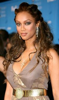 Tyra Banks at the 37th Annual NAACP Image Awards.