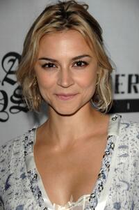 Samaire Armstrong at the premiere of "Bra Boys."