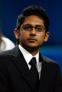 Adhir Kalyan at the television show "Aliens In America" during the CW portion of the Television Critics Association Press Tour.