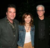 Daniel Baldwin, Mary Steenburgen and Ted Danson at the premiere of "Our Fathers."