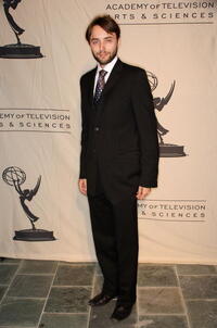 Vincent Kartheiser at the Academy of Television Arts and Sciences and the Writers Peer Group Emmy nominee party.