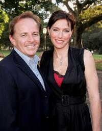 Brian Walsh and Claudia Karvan at the media launch of season 3 of "Love My Way."
