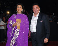 Rishi Kapoor and Neetu Singh Kapoor at the Awards ceremony in Mumbai.
