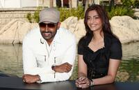 Abhishek Bachchan and Sonam Kapoor at the 5th Annual Dubai International Film Festival.