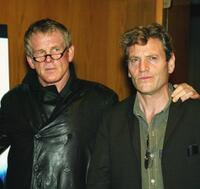 Nick Nolte and Tcheky Karyo at the premiere of "The Good Thief."