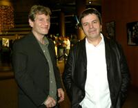 Tcheky Karyo and Neil Jordan at the premiere of "The Good Thief."