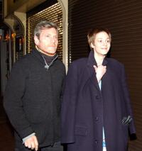 Tcheky Karyo and Nutsa Kukhiandize at the after party of the premiere of "The Good Thief."