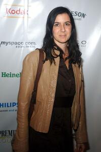 Iris Bahr at the world premiere party of "Fay Grim."