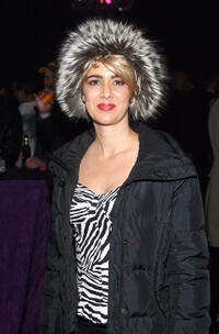 Iris Bahr at the DIRECTV and Mark Cuban's HDNet Super Bowl Party.